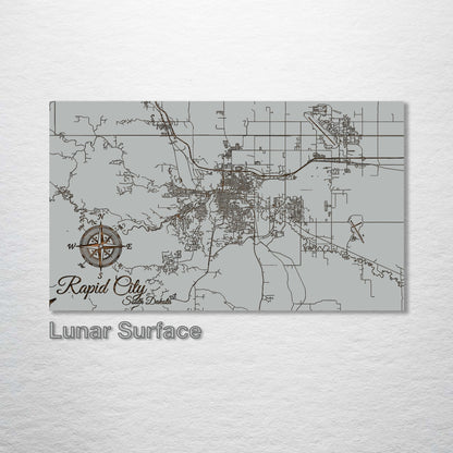 Rapid City, South Dakota Street Map