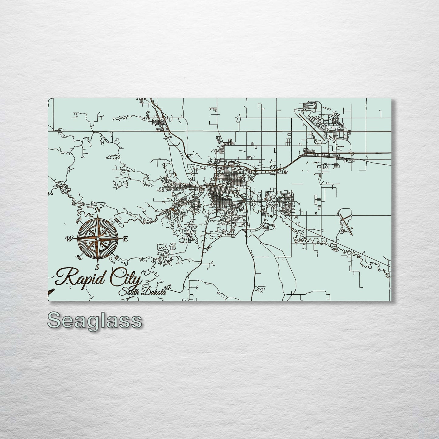 Rapid City, South Dakota Street Map