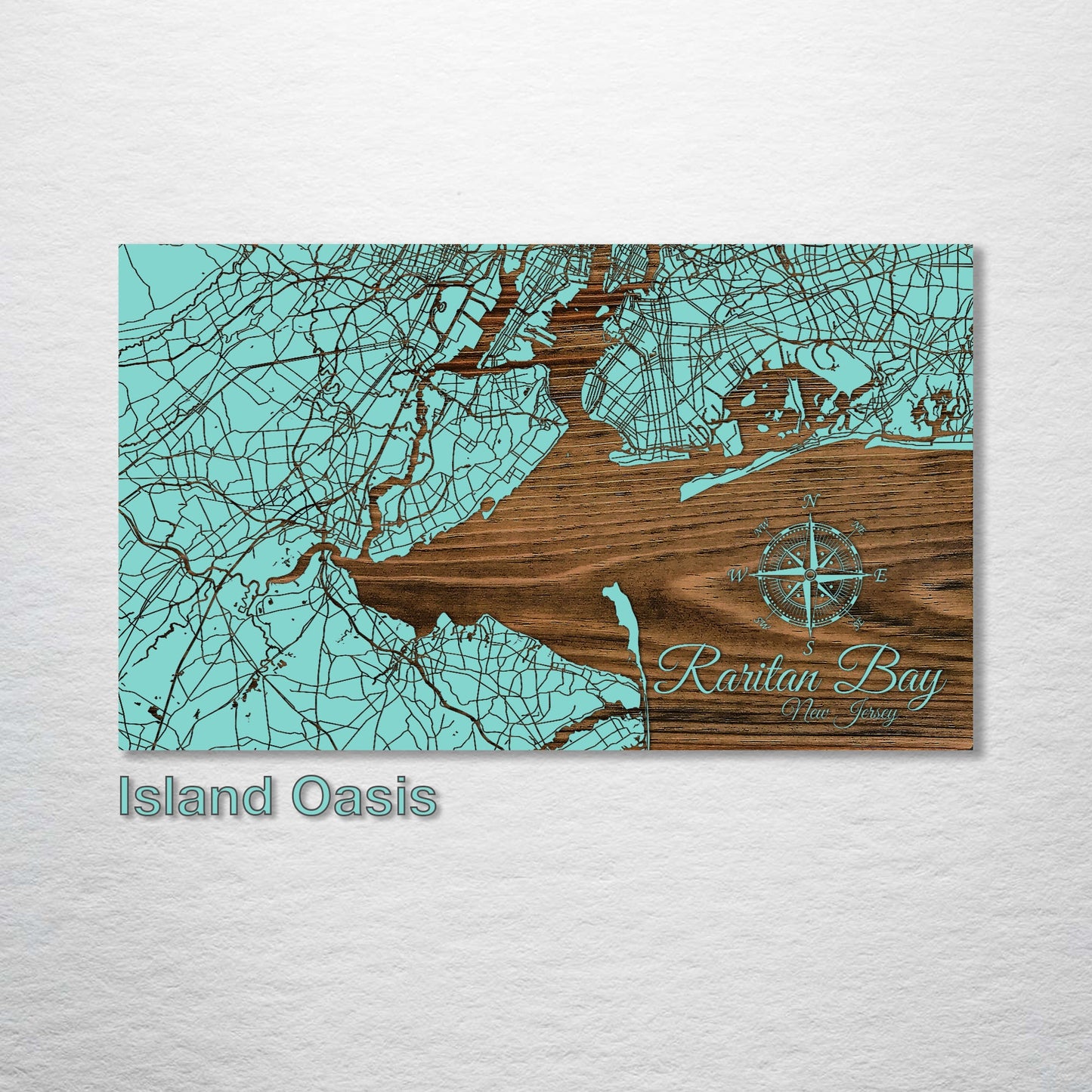 Raritan Bay, New Jersey Street Map