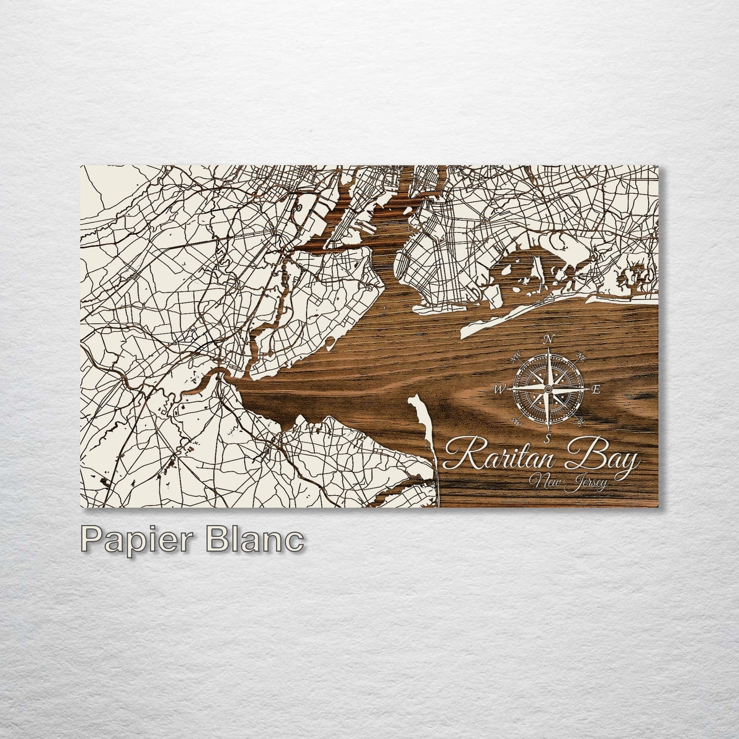 Raritan Bay, New Jersey Street Map