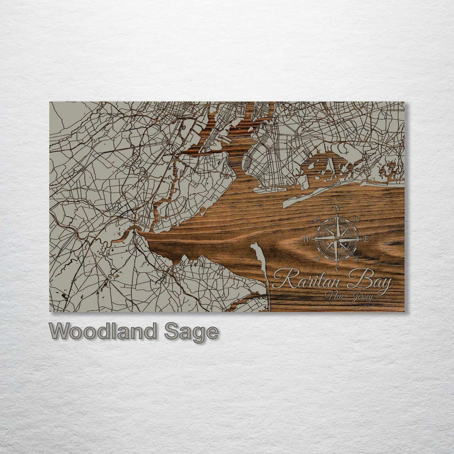 Raritan Bay, New Jersey Street Map