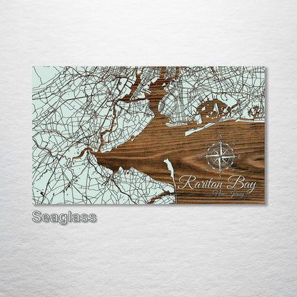 Raritan Bay, New Jersey Street Map