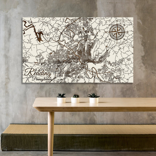 Reading, Pennsylvania Street Map