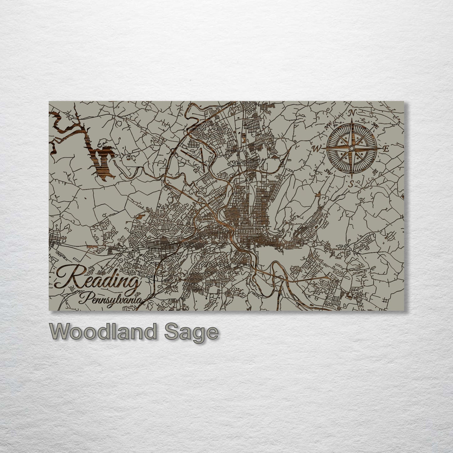 Reading, Pennsylvania Street Map