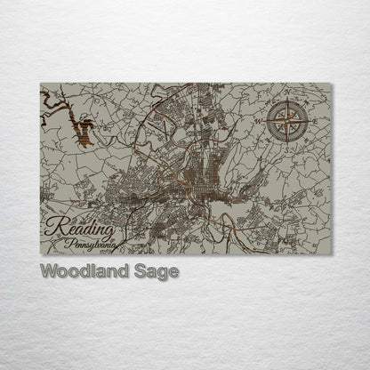 Reading, Pennsylvania Street Map