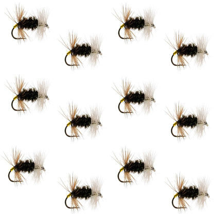 Renegade Classic Trout Dry Fly 12 Flies Hook Size 16