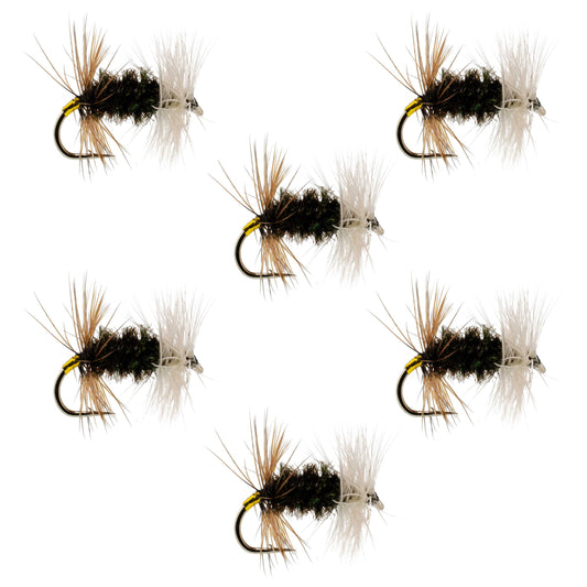 Renegade Classic Trout Dry Fly 6 Flies Hook Size 18