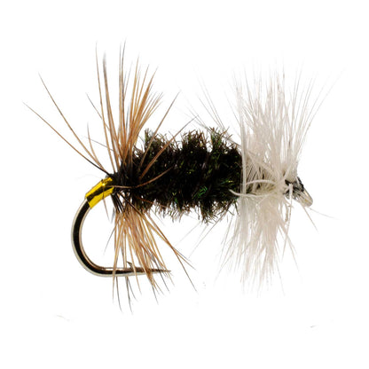 Renegade Classic Trout Dry Fly 6 Flies Hook Size 14