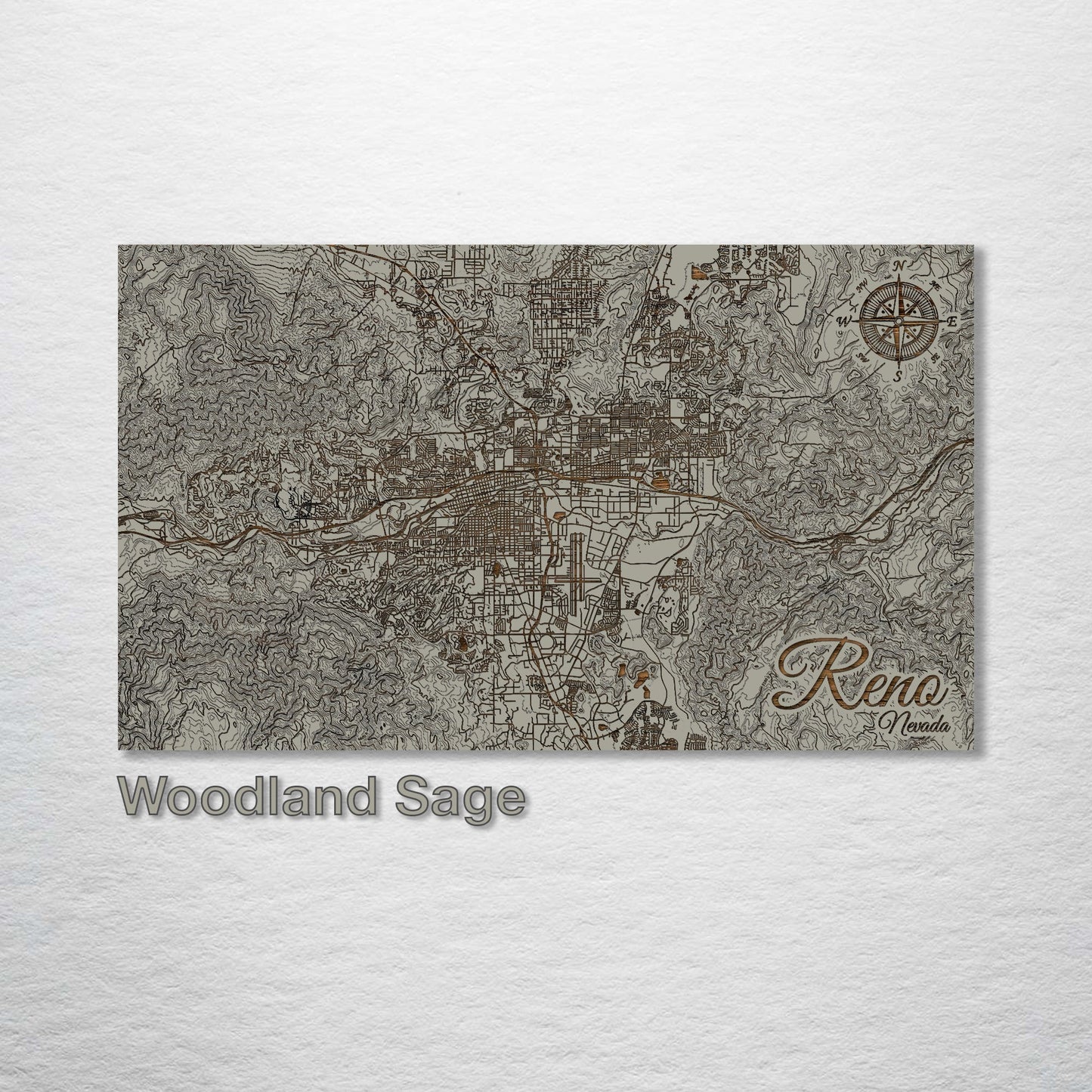 Reno, Nevada Street Map (SCH-3X)