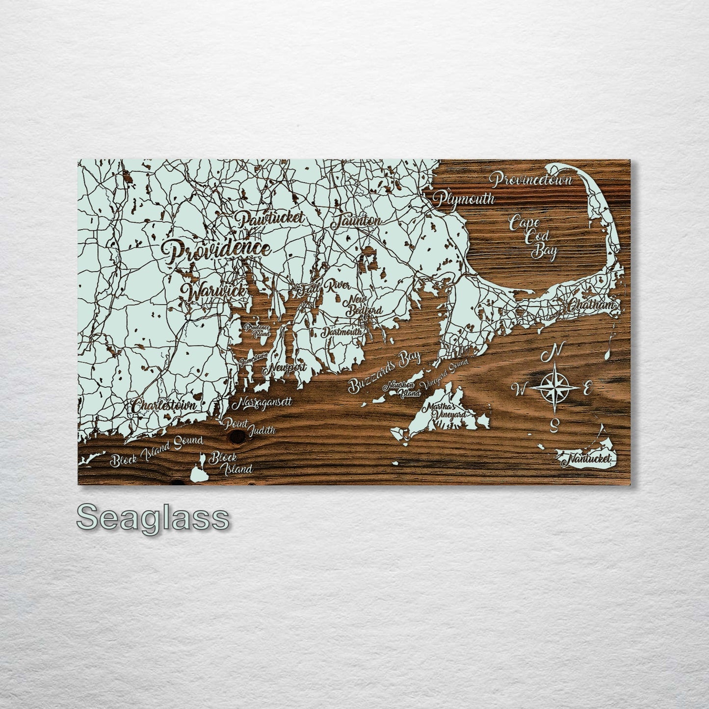 Rhode Island Whimsical Map