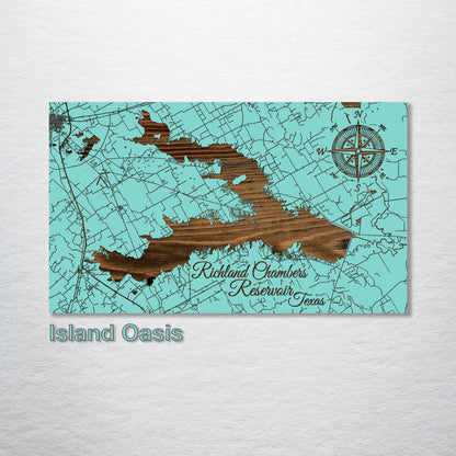 Richland Chambers Reservoir Street Map