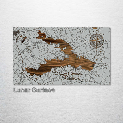 Richland Chambers Reservoir Street Map