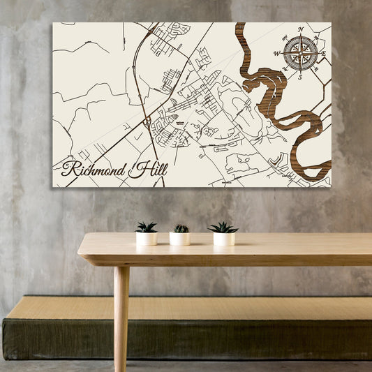 Richmond Hill, Georgia Street Map