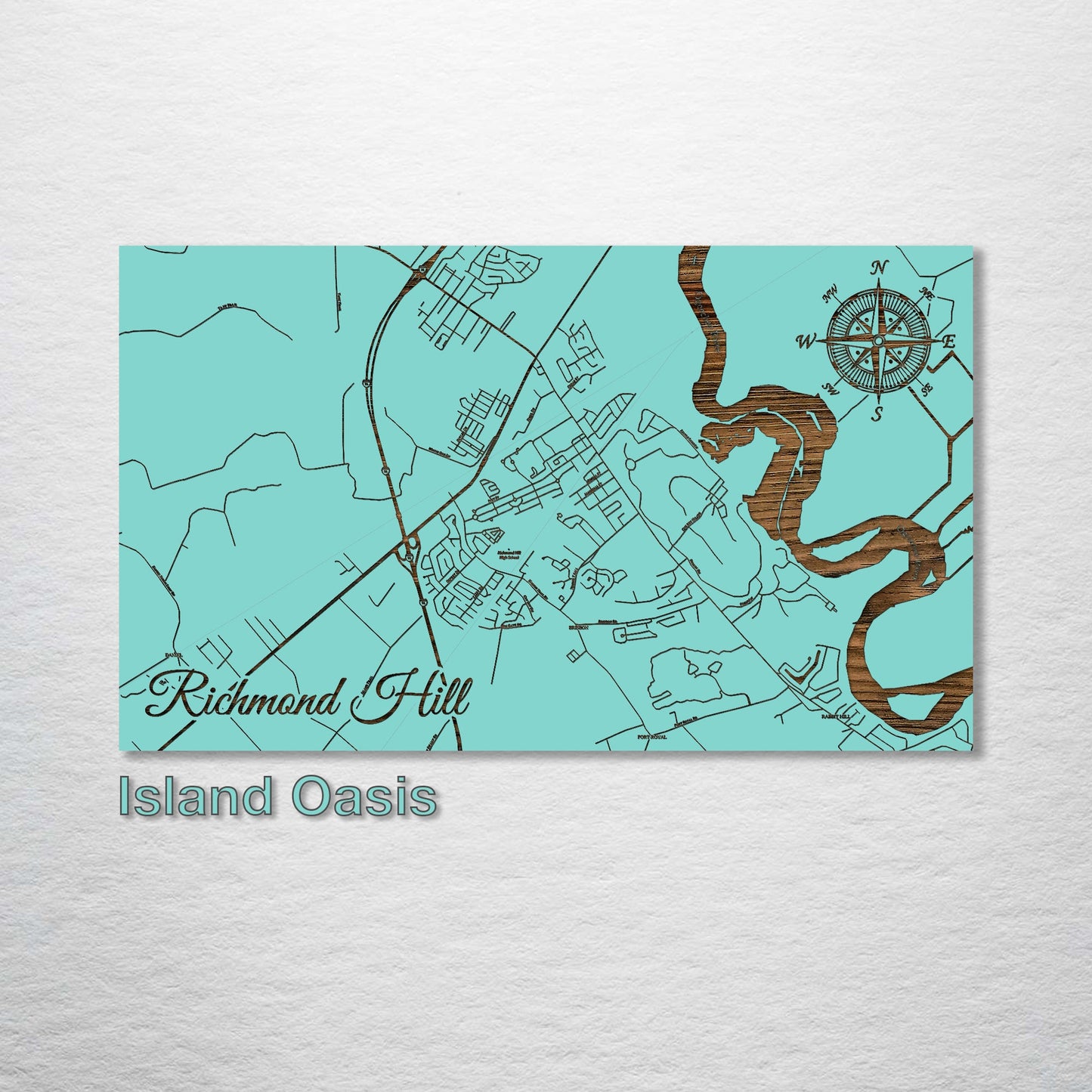 Richmond Hill, Georgia Street Map