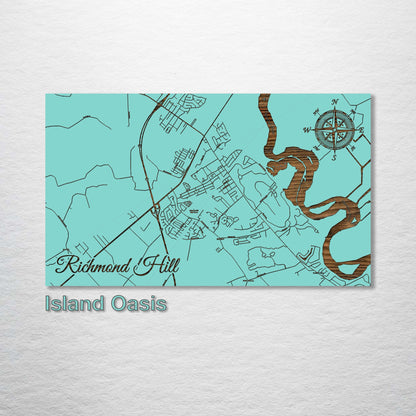 Richmond Hill, Georgia Street Map