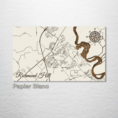 Richmond Hill, Georgia Street Map