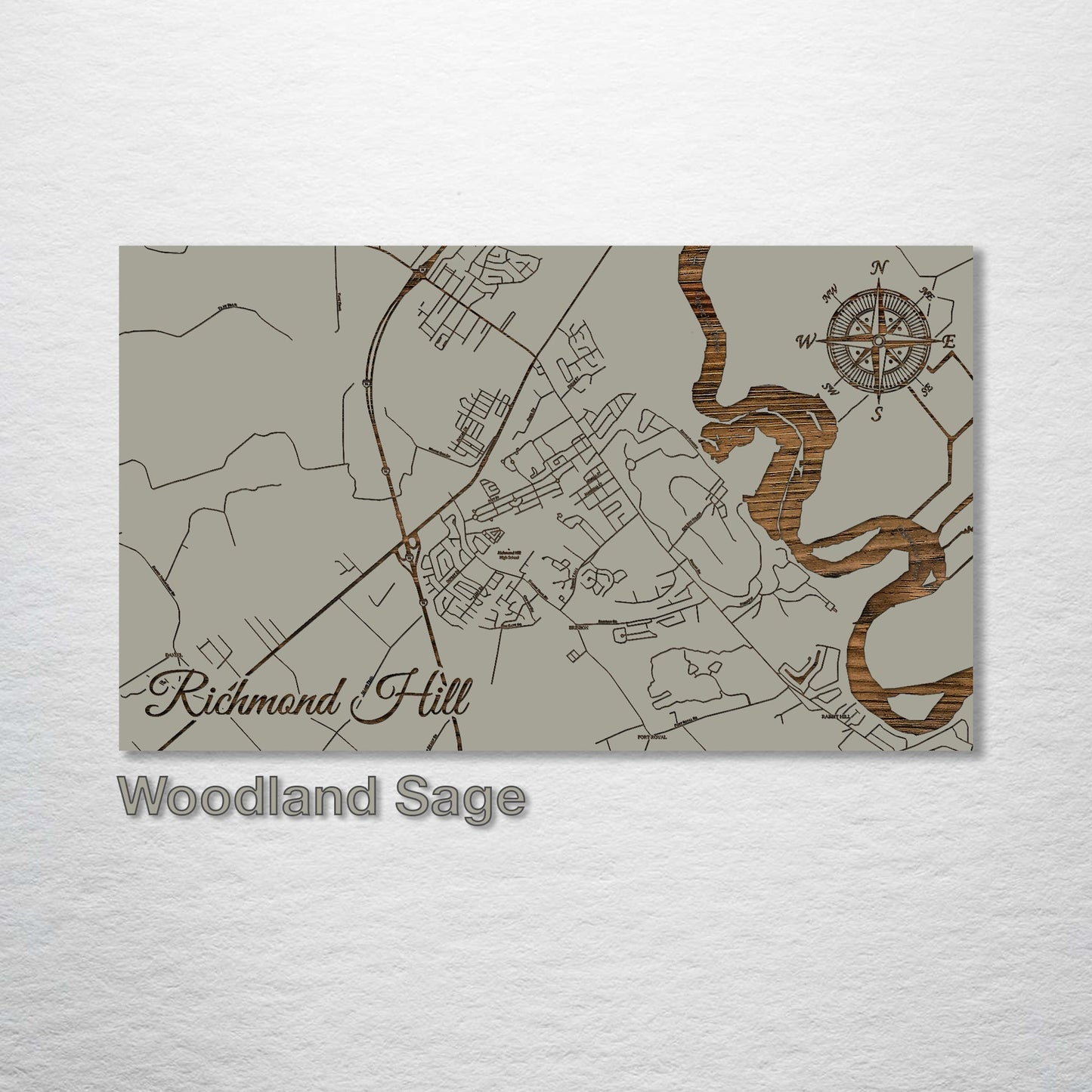 Richmond Hill, Georgia Street Map