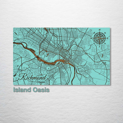 Richmond, Virginia Street Map