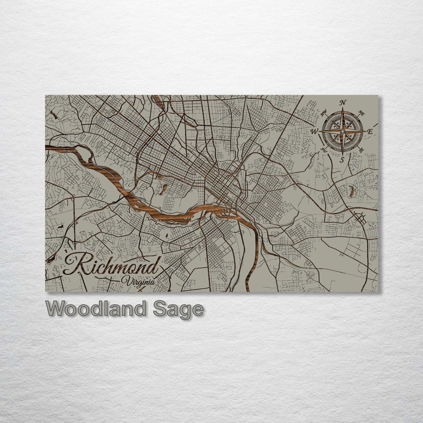 Richmond, Virginia Street Map