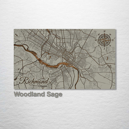 Richmond, Virginia Street Map