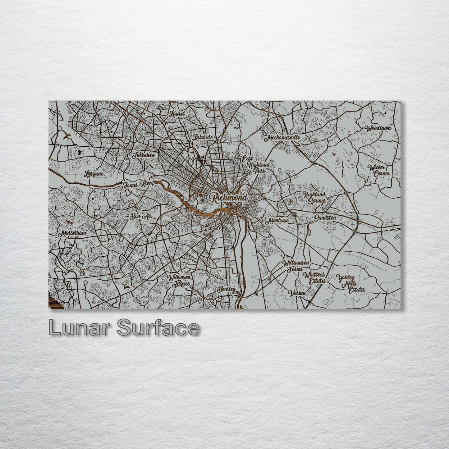 Richmond, Virginia Whimsical Map