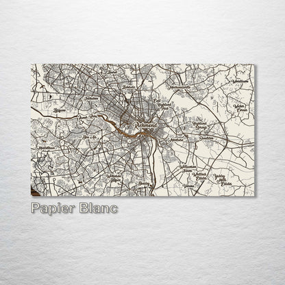 Richmond, Virginia Whimsical Map