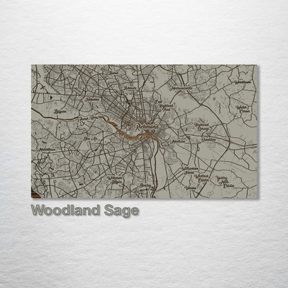 Richmond, Virginia Whimsical Map