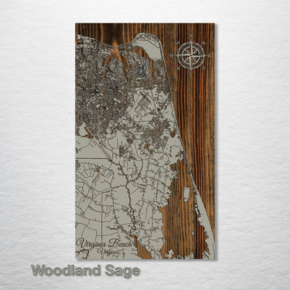 Virginia Beach, Virginia Street Map