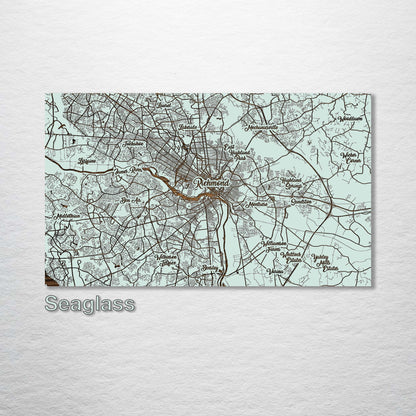 Richmond, Virginia Whimsical Map