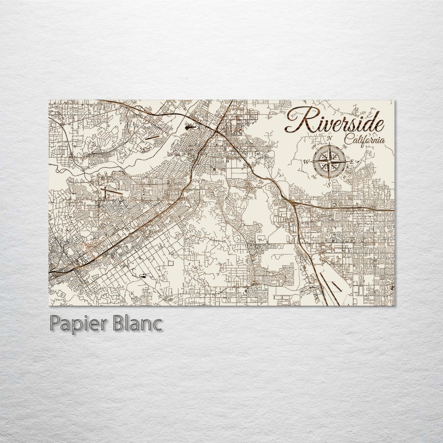 Riverside, California Street Map