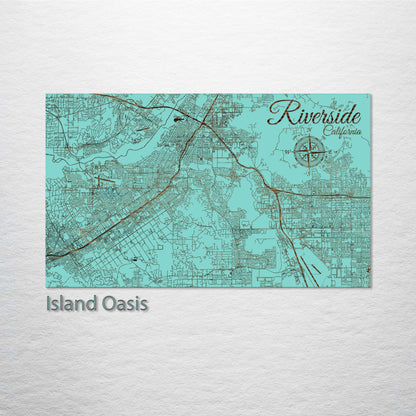 Riverside, California Street Map