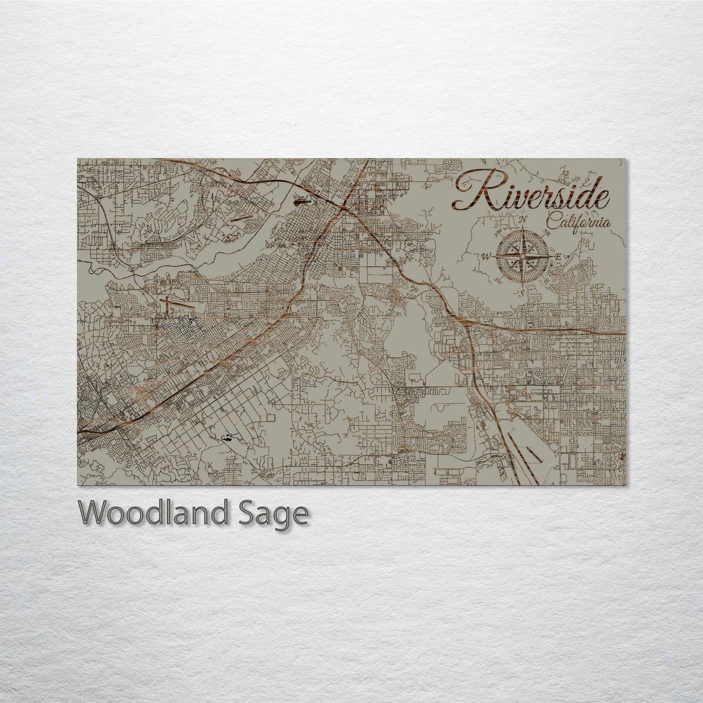 Riverside, California Street Map