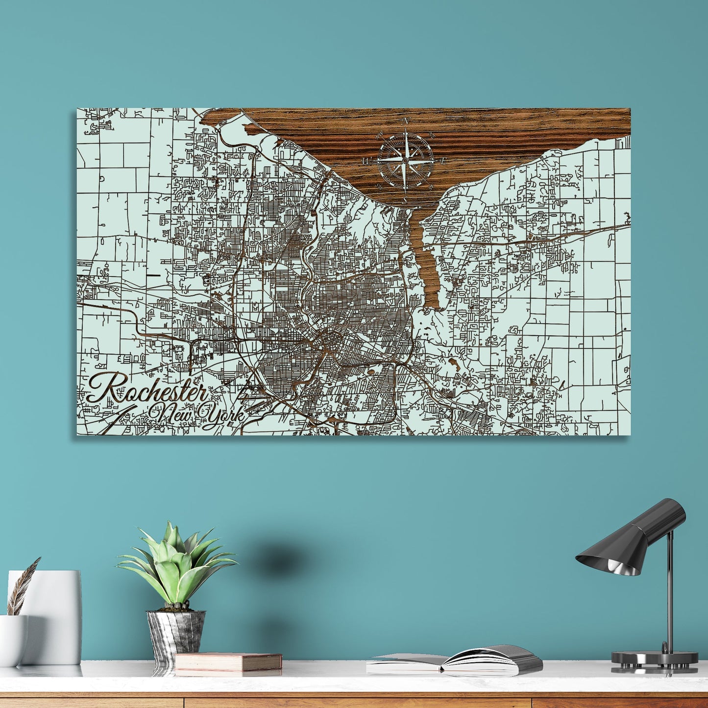 Rochester, New York Street Map