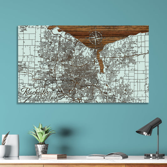 Rochester, New York Street Map