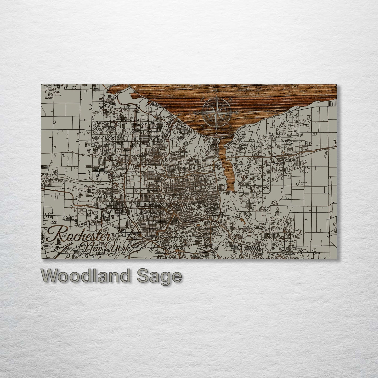 Rochester, New York Street Map