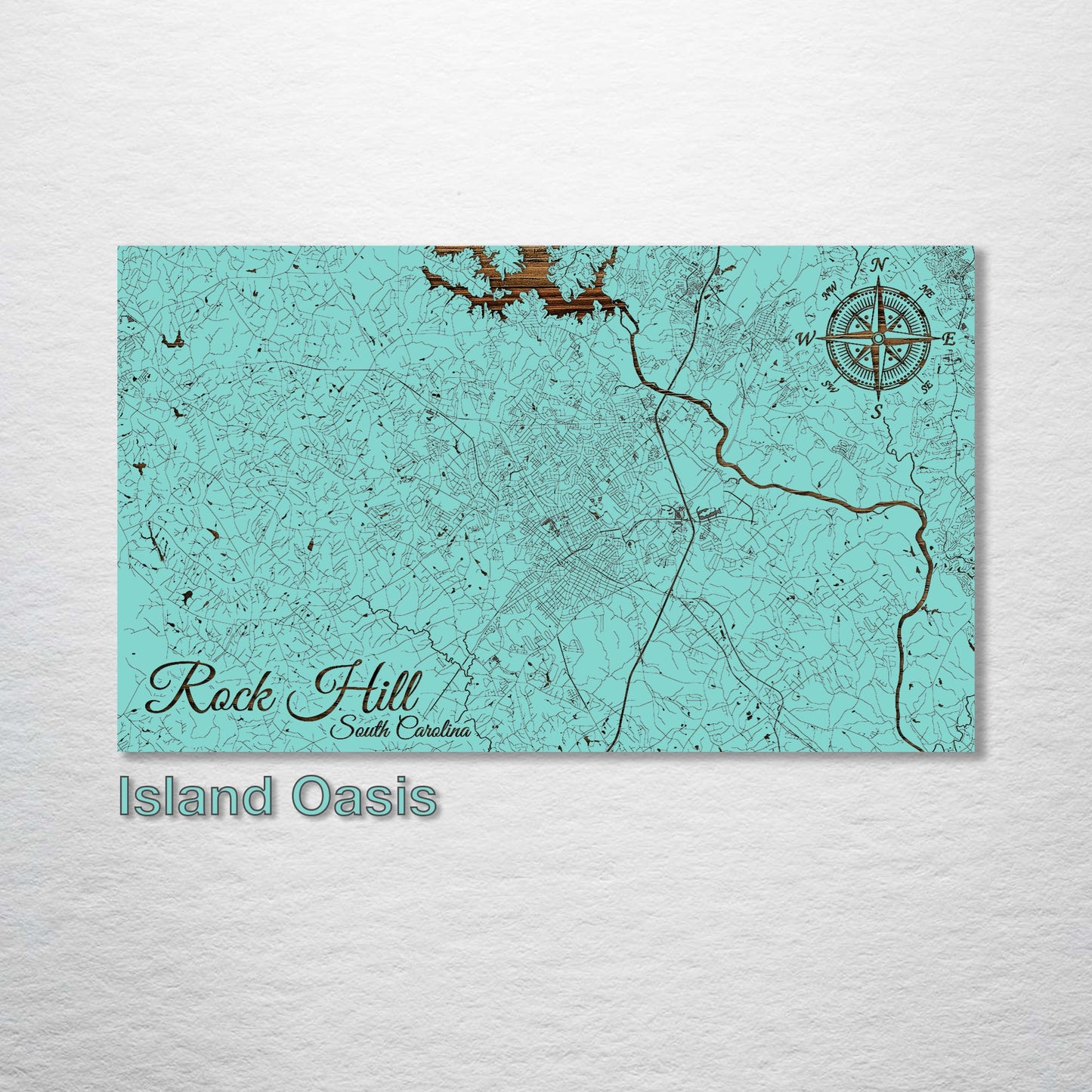 Rock Hill, South Carolina Street Map