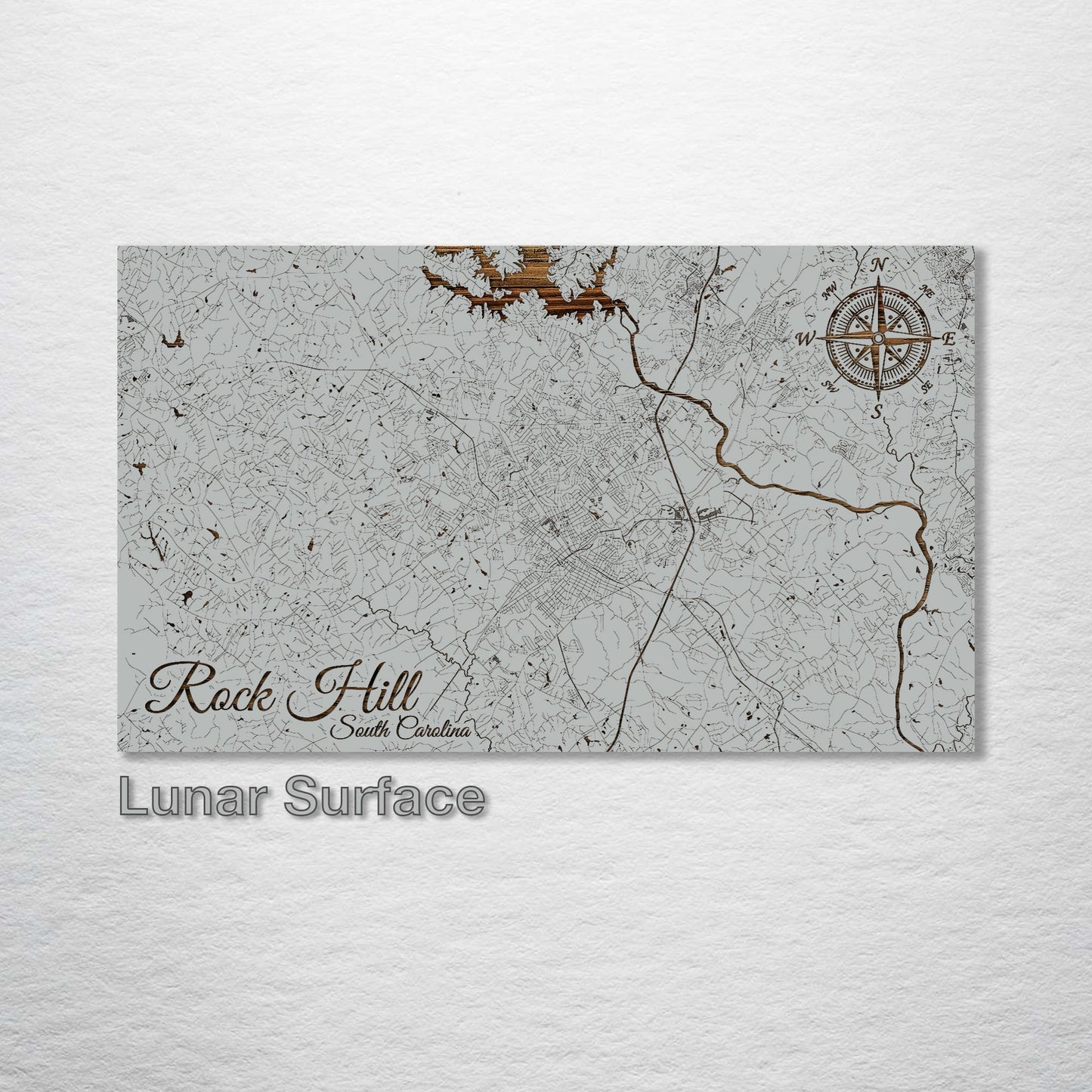 Rock Hill, South Carolina Street Map