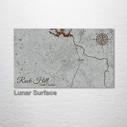 Rock Hill, South Carolina Street Map