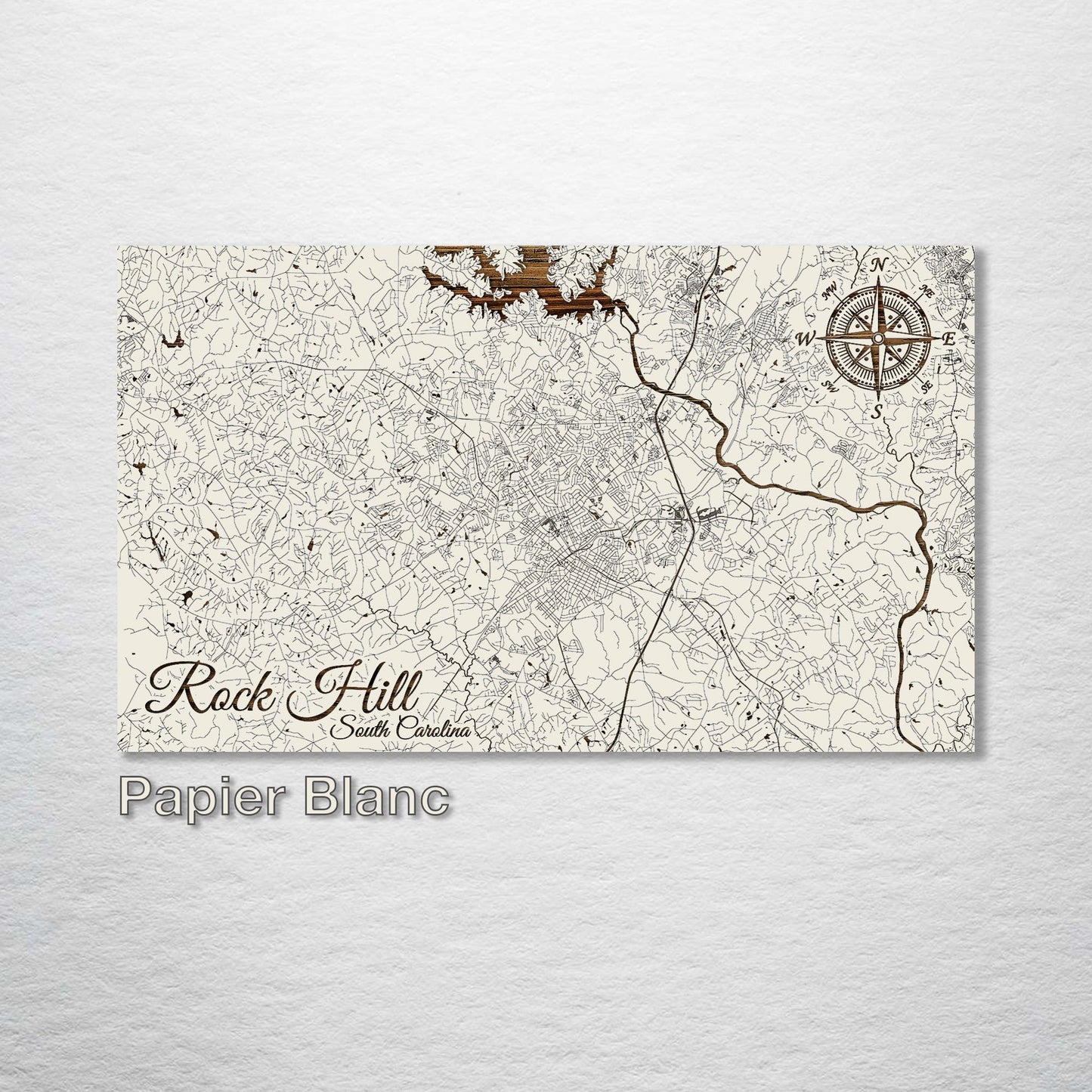 Rock Hill, South Carolina Street Map