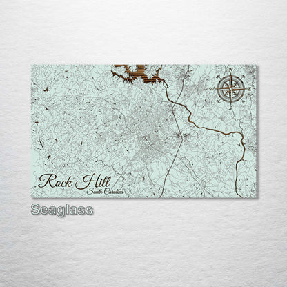 Rock Hill, South Carolina Street Map