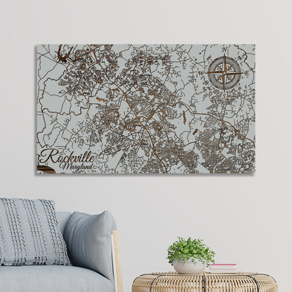 Rockville, Maryland Street Map