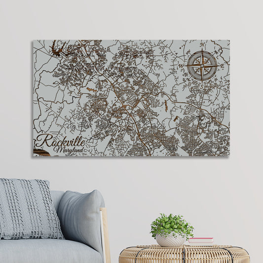 Rockville, Maryland Street Map