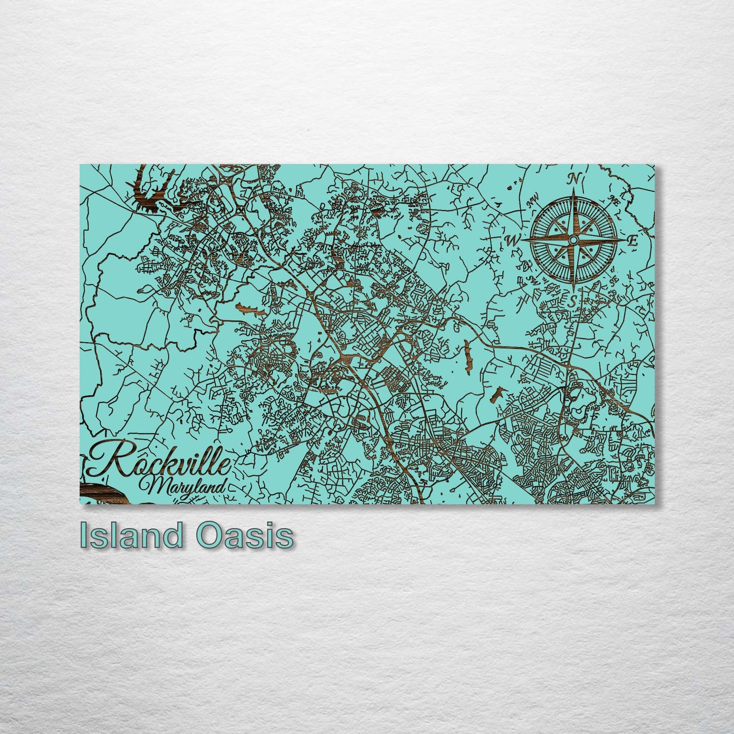 Rockville, Maryland Street Map