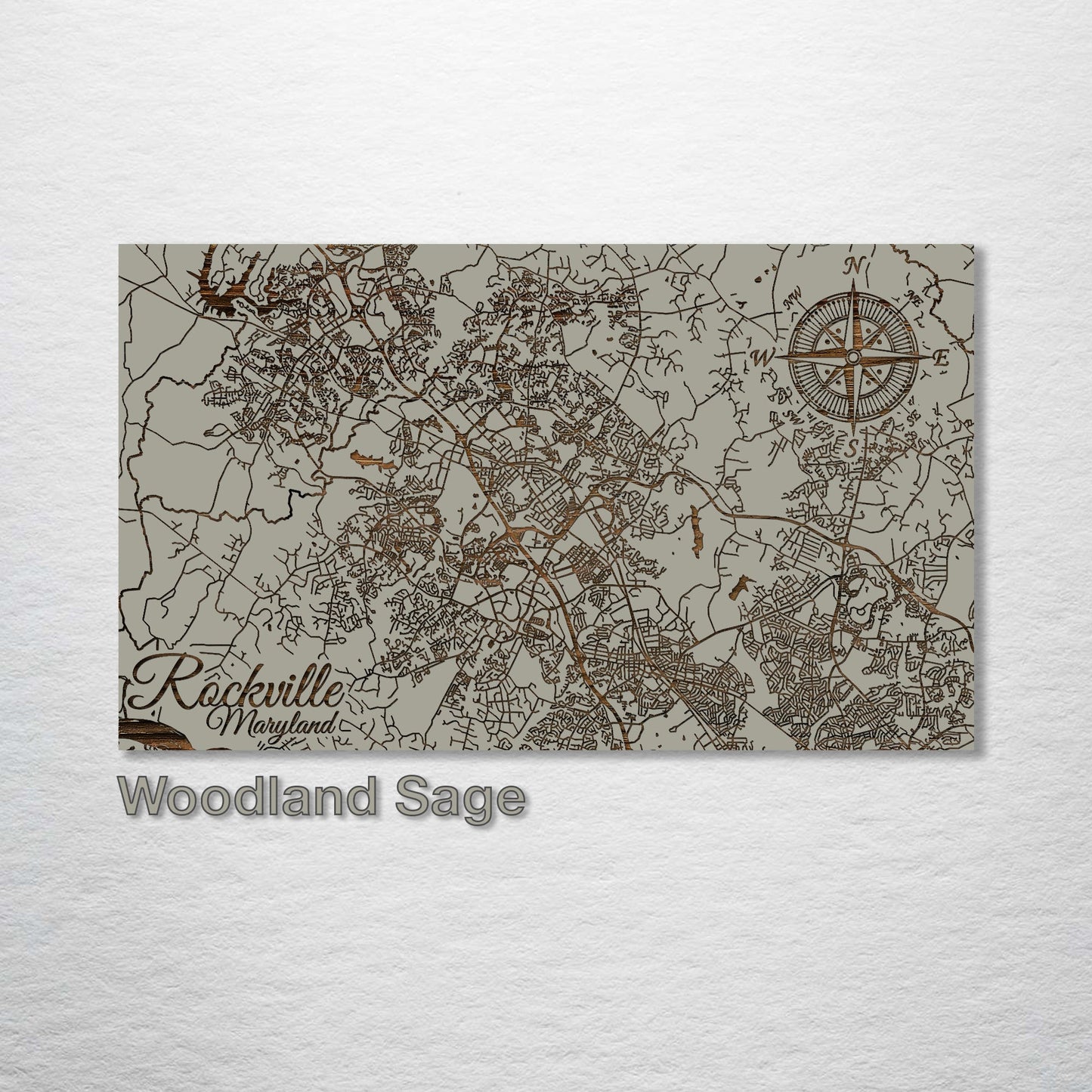 Rockville, Maryland Street Map