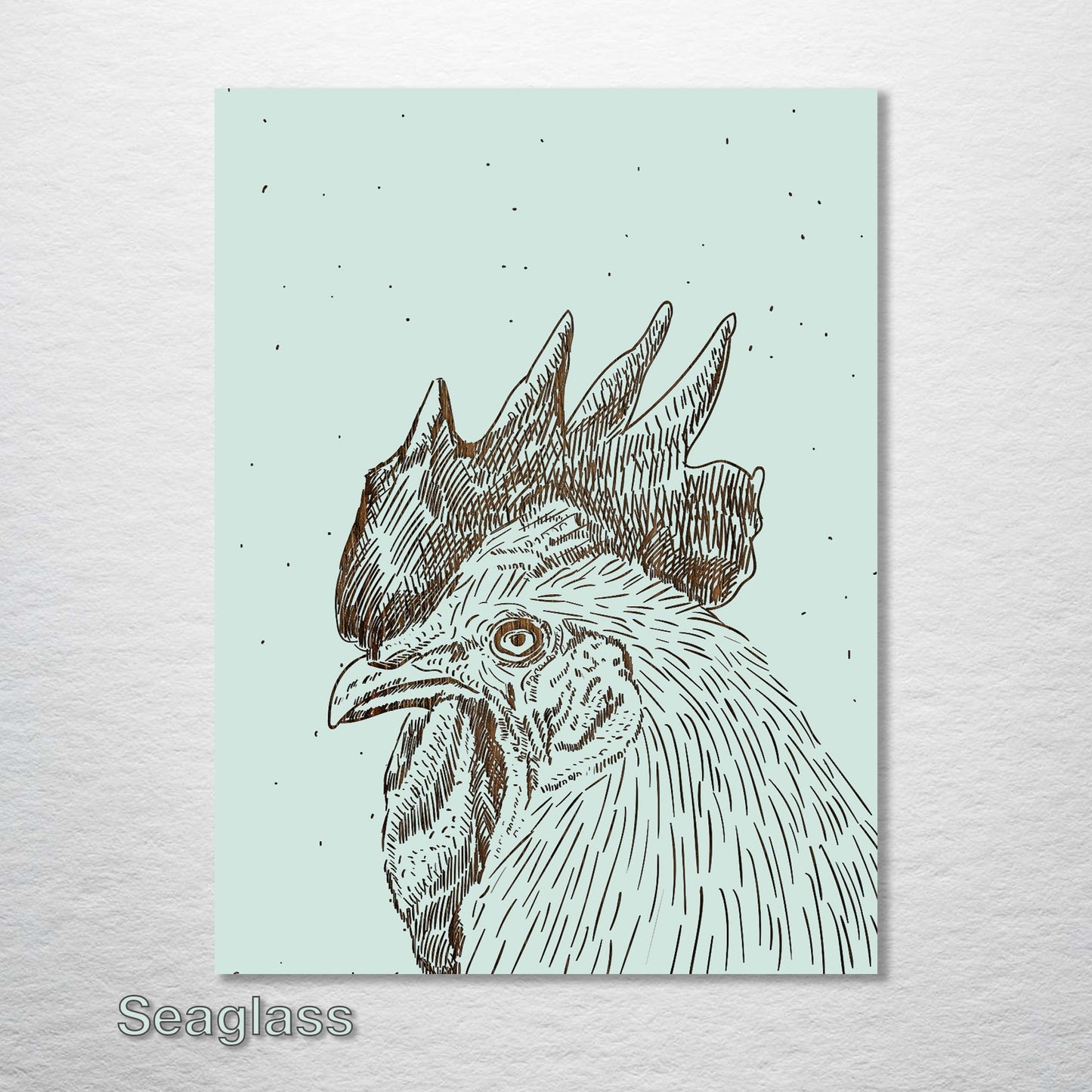 Rooster Abstract