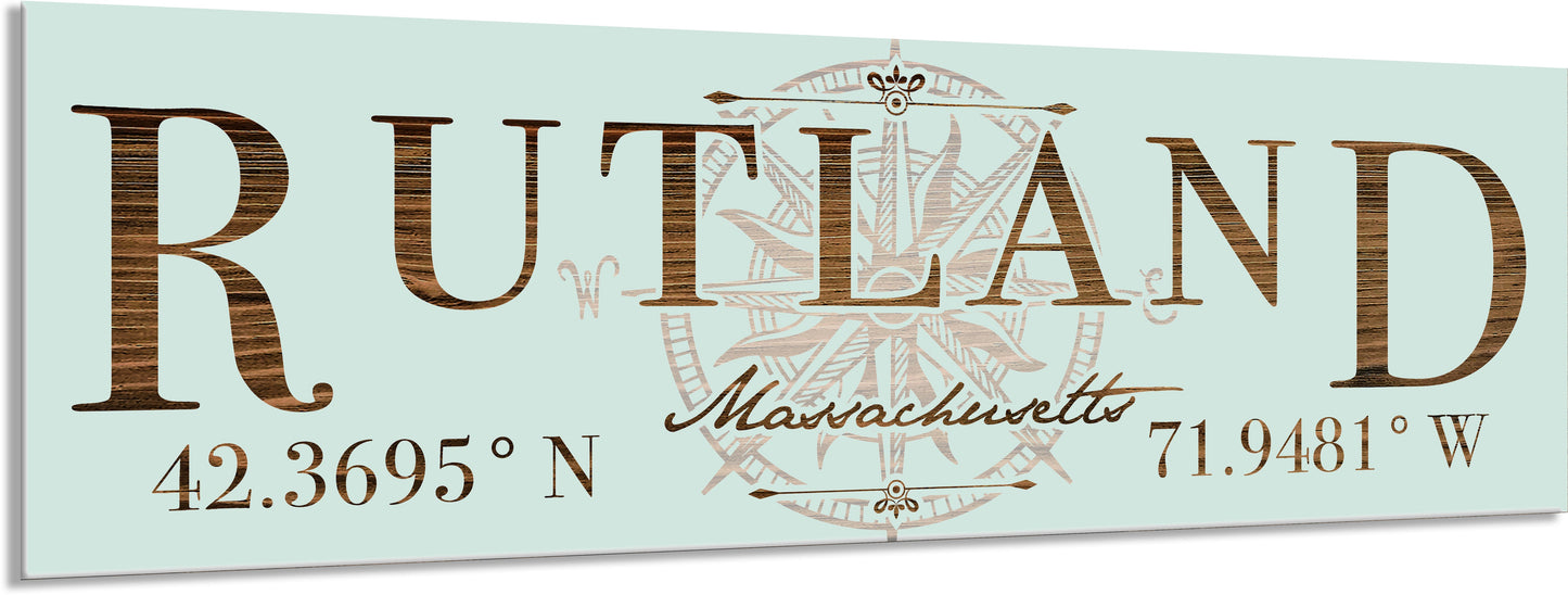 Rutland, MA Stick w/ Compass