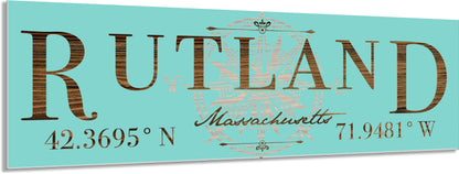 Rutland, MA Stick w/ Compass