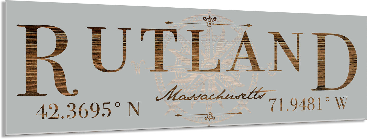 Rutland, MA Stick w/ Compass