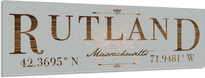 Rutland, MA Stick w/ Compass