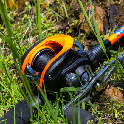 Reaction Tackle Fishing Rod and Baitcasting Reel Combo - Big Bite